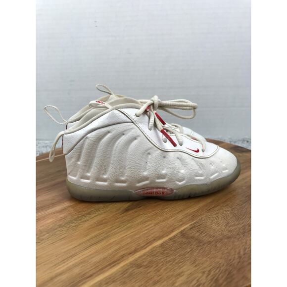 Nike Little Lil Posite One Takeout Bag TD White Casual Sneaker Kid 9c CV8918-100 - Picture 3 of 11